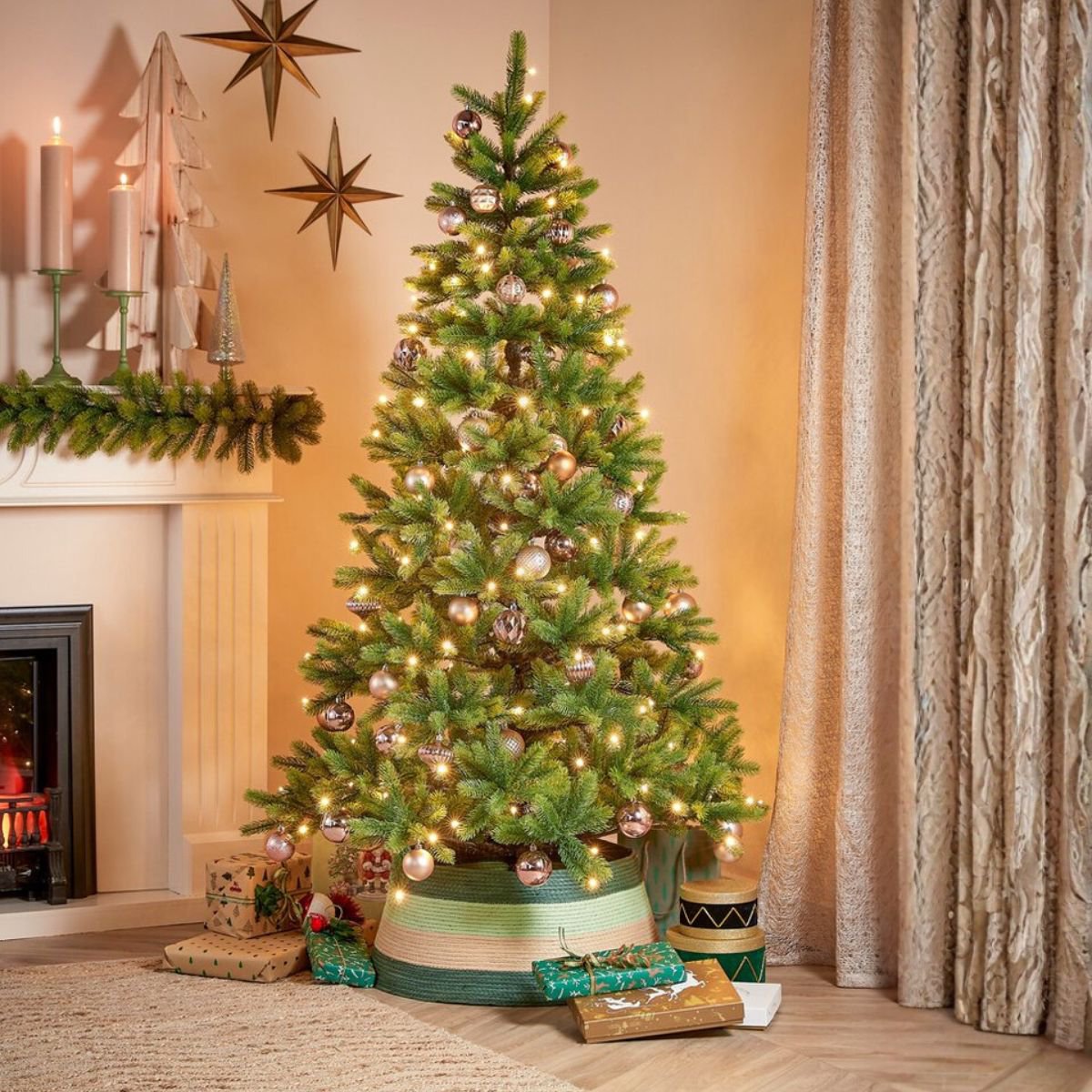 Sapin de Noël artificiel Nagoya Vert 210 cm
