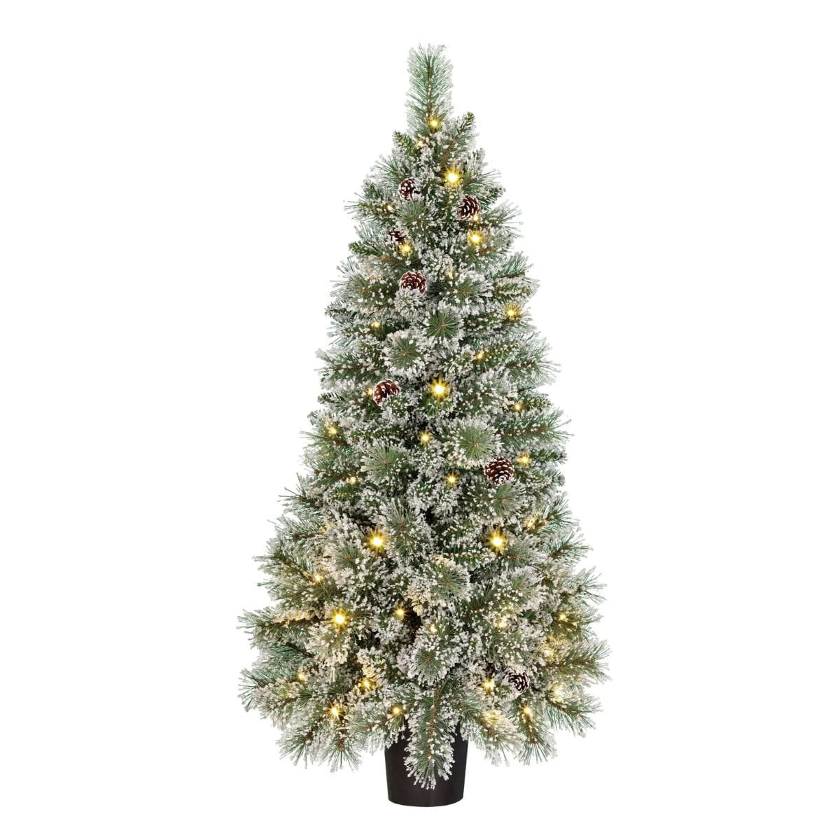 Sapin de Noël artificiel Vandans Blanc chaud 120 cm