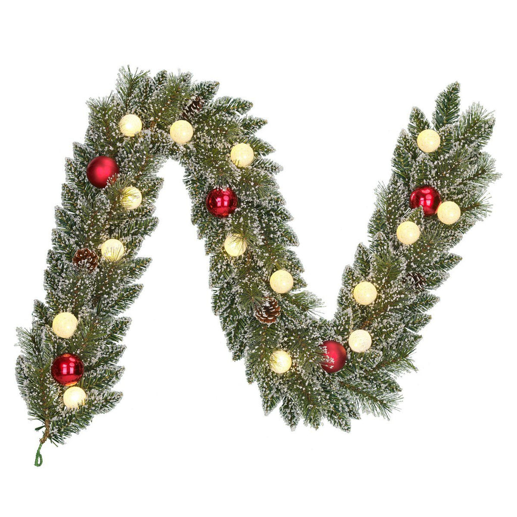 Guirlande de Noël Kaprun Verte 180 cm