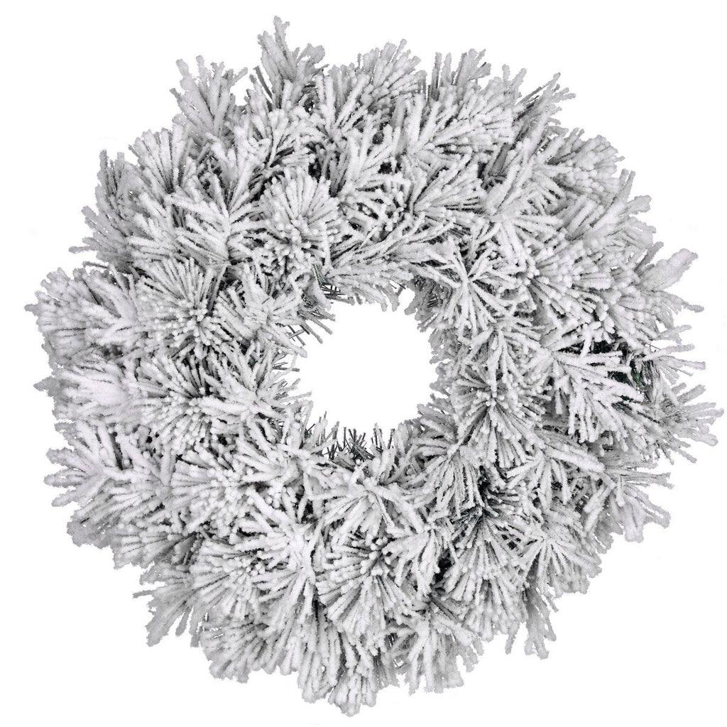 Couronne de Noël artificielle Dinsmore Verte Ø60 cm