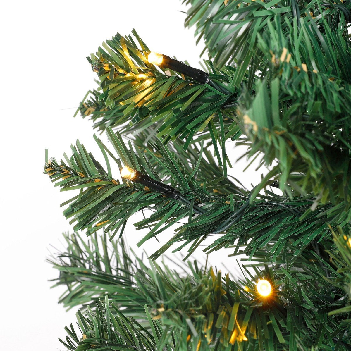 Pack 2 Sapins de Noël 90 cm + Couronne Ø45 cm artificiel Norton vert