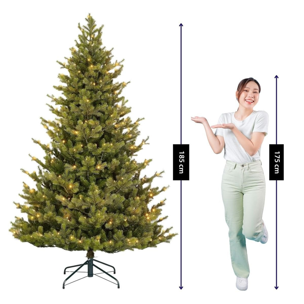 Sapin de Noël artificiel Clive Vert 215 cm