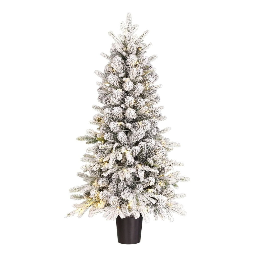 Sapin de Noël artificiel Grimshaw Blanc chaud 120 cm