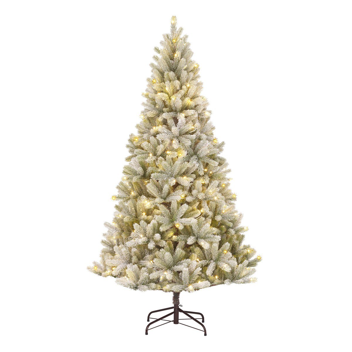 Sapin de Noël artificiel Nagoya Vert Neige 180 cm