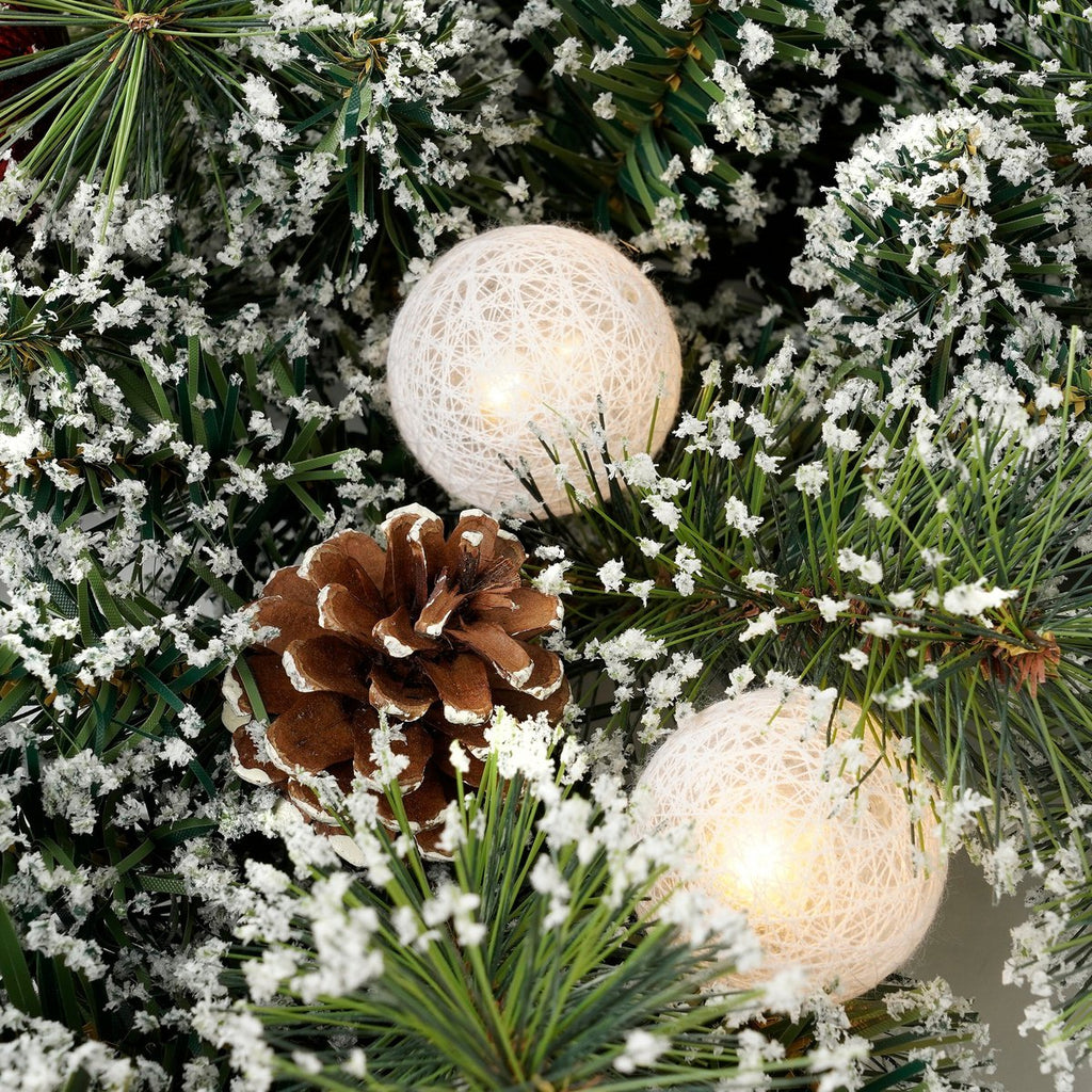Couronne étoile pour Sapin de Noël Kaprun Verte Ø90 cm