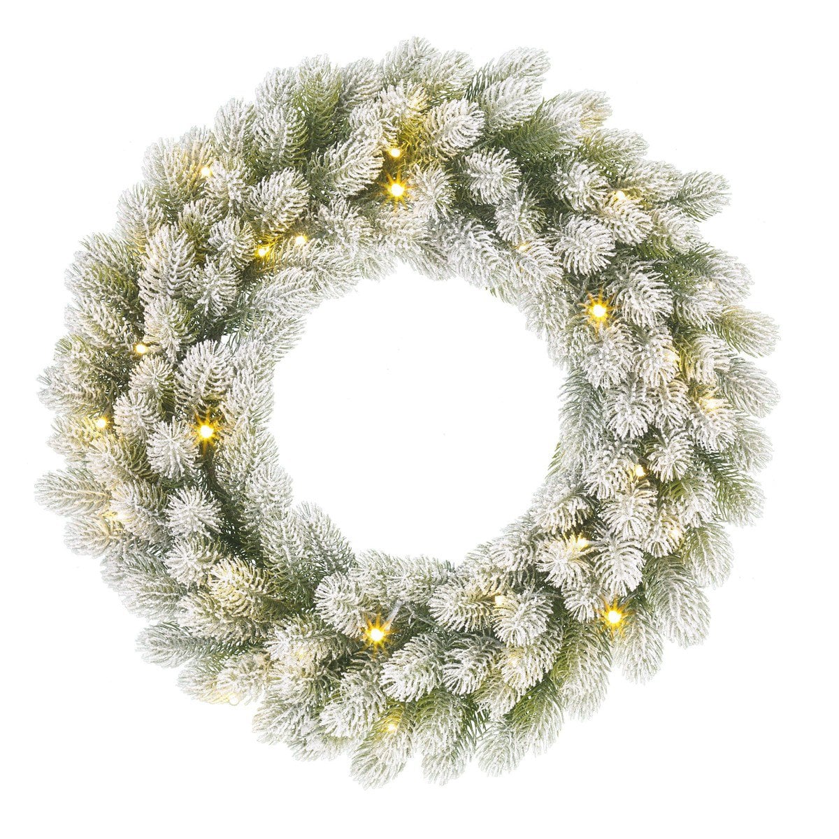 Couronne Nagoya Verte Neige Ø60 cm