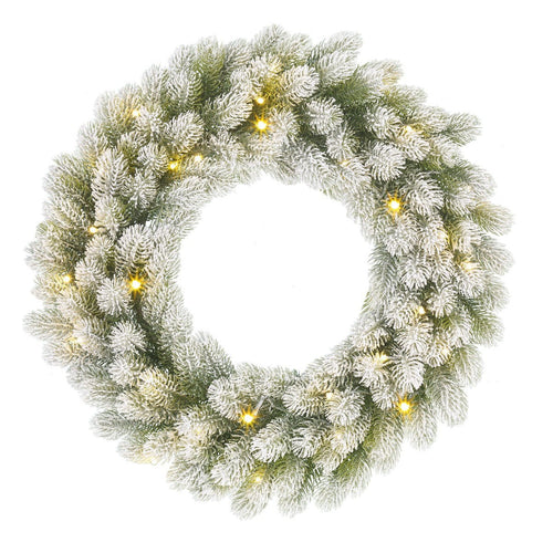 Couronne Nagoya Verte Neige Ø60 cm