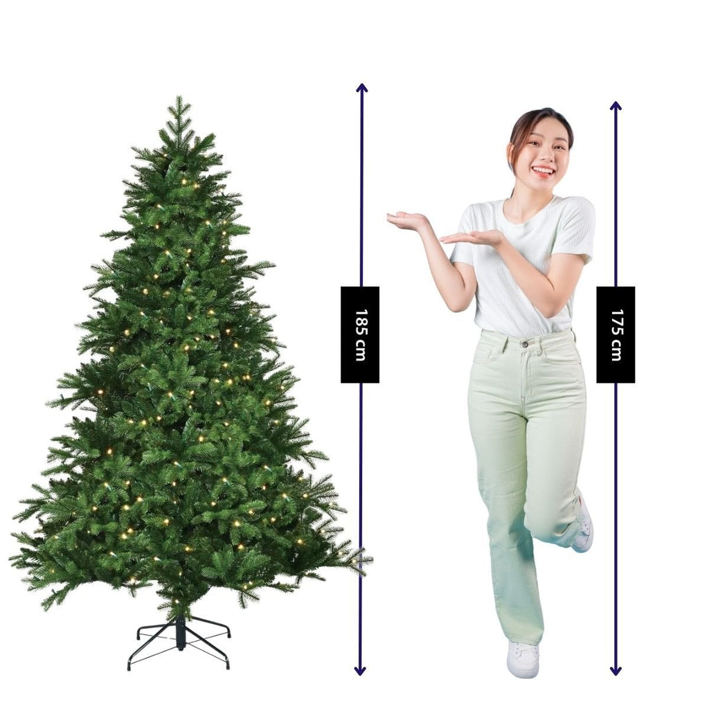Sapin de Noël artificiel Brampton Vert 185 cm