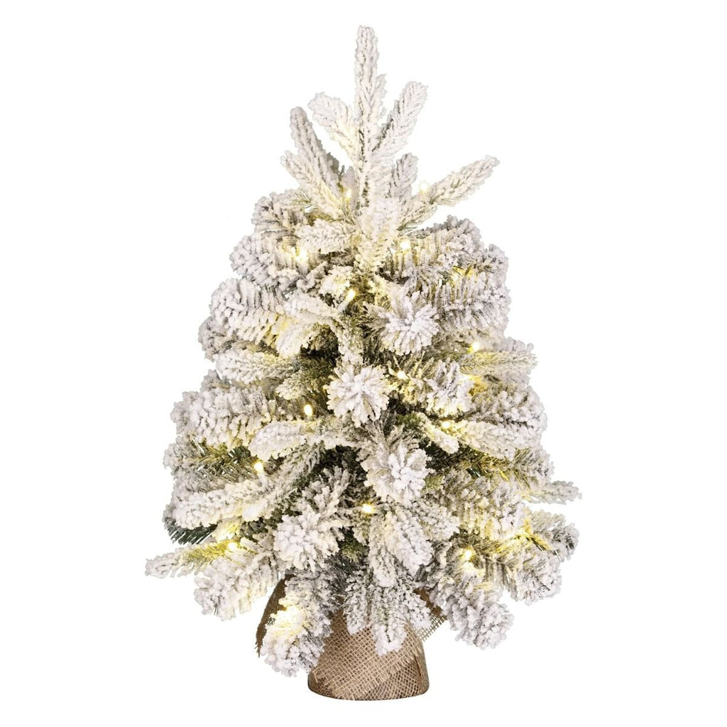 Sapin de Noël artificiel Grimshaw Blanc chaud 60 cm