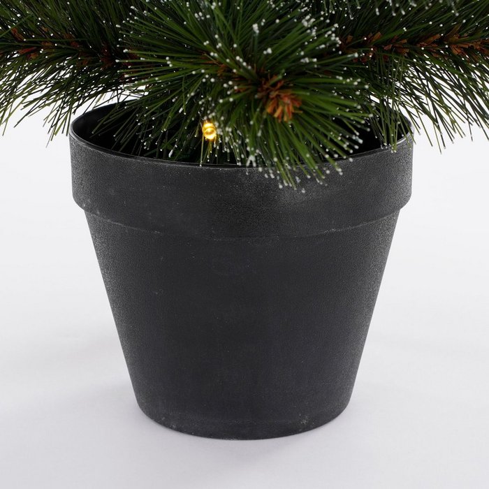 Pack Noël Glendon Vert 90 cm Sapin + Guirlande + Couronne