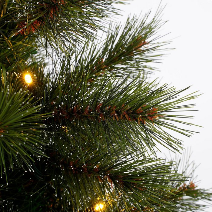 Pack Noël Glendon Vert 90 cm Sapin + Guirlande + Couronne