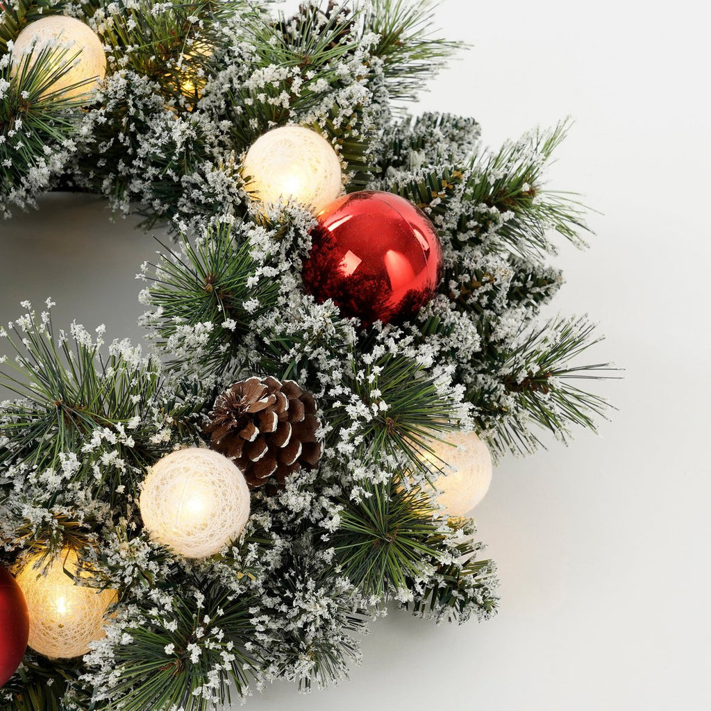 Couronne de Sapin Kaprun Verte Ø45 cm