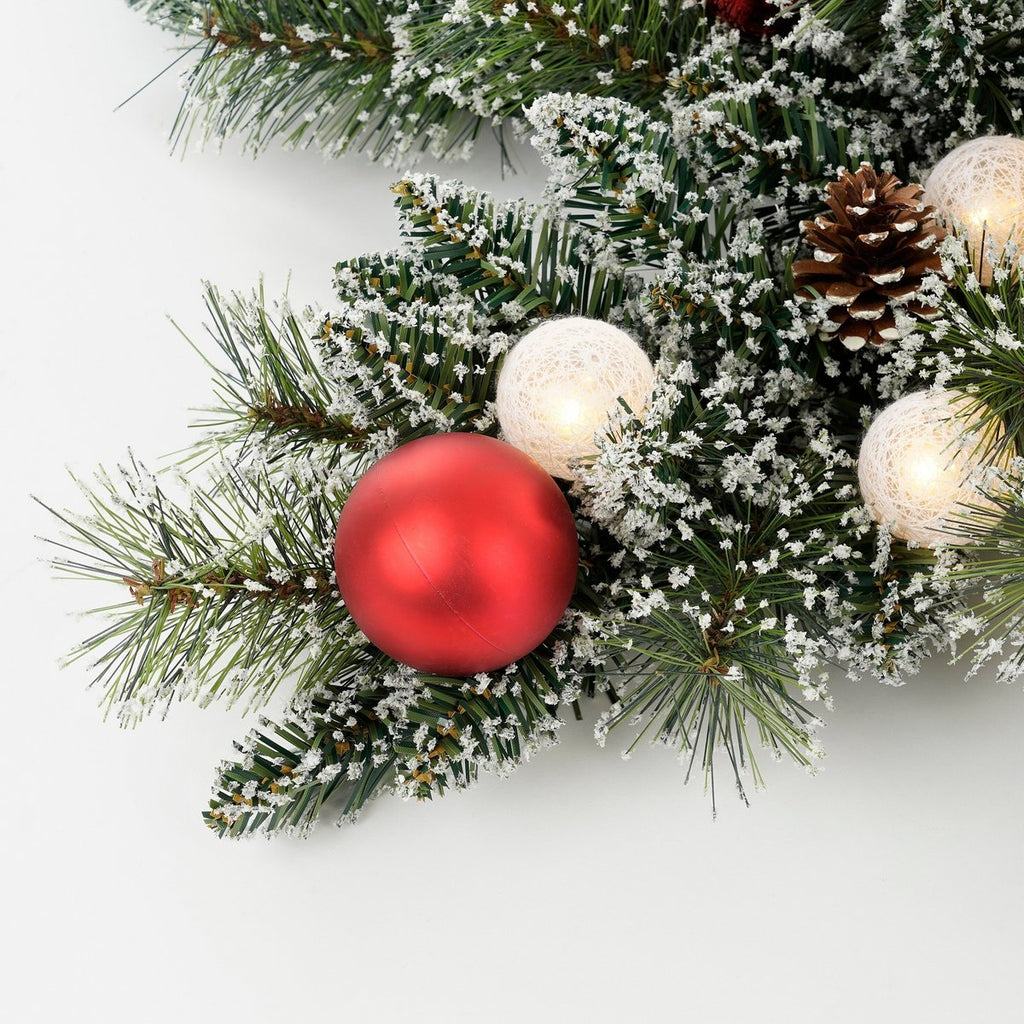 Couronne étoile pour Sapin de Noël Kaprun Verte Ø90 cm
