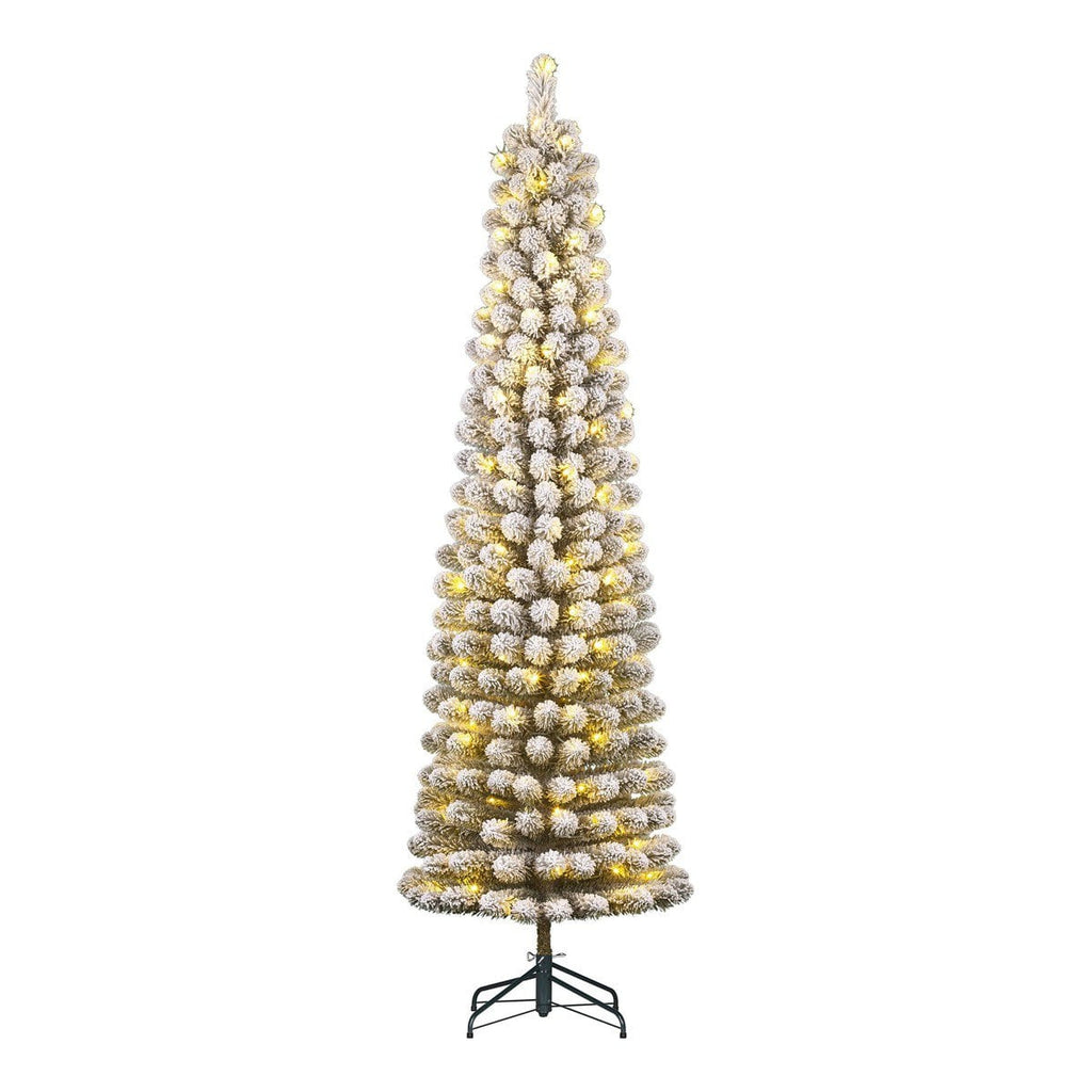 Sapin de Noël artificiel illuminé Charlton Vert 260 cm