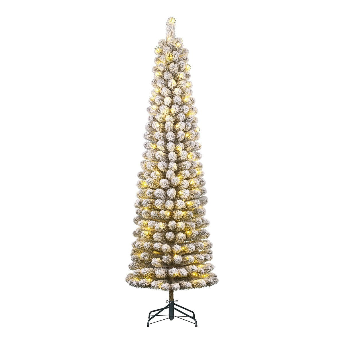 Sapin de Noël artificiel illuminé Charlton Vert 260 cm