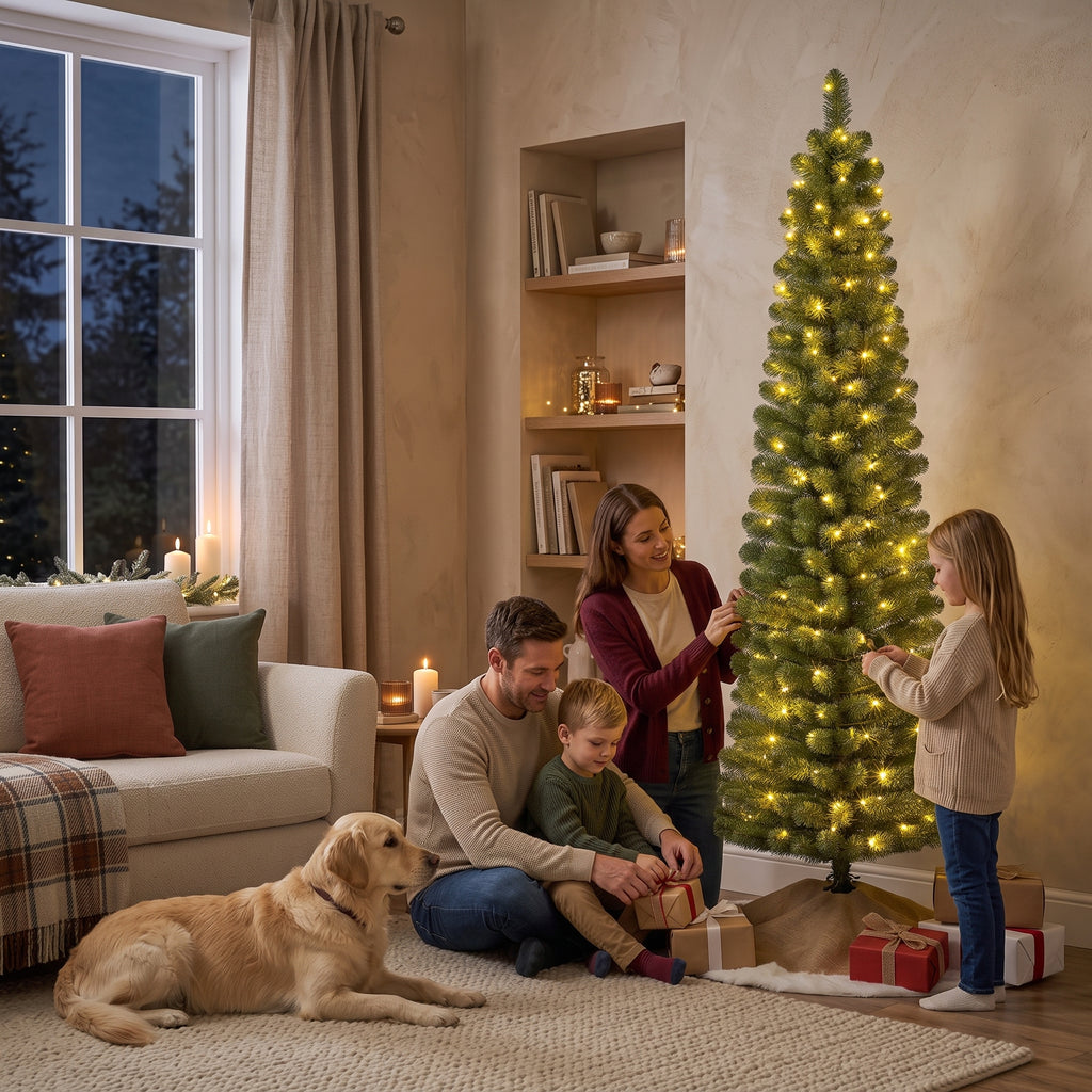 Sapin de Noël artificiel Charlton Vert 155 cm