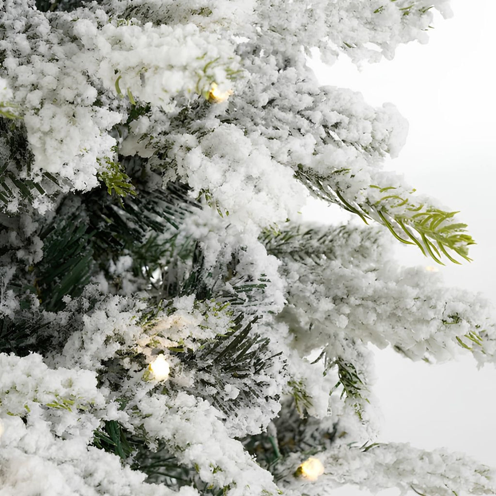 Sapin de Noël artificiel Grimshaw Blanc chaud 120 cm