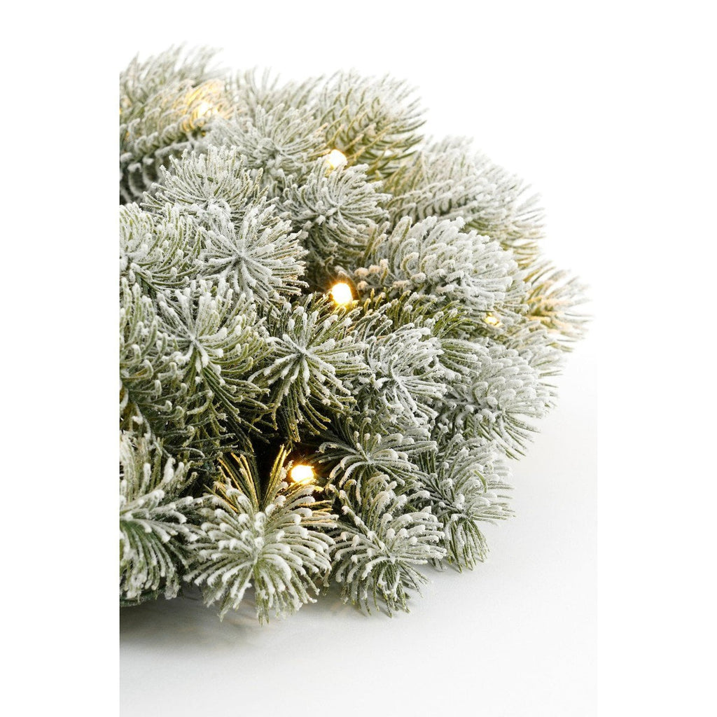 Couronne Nagoya Verte Neige Ø45 cm