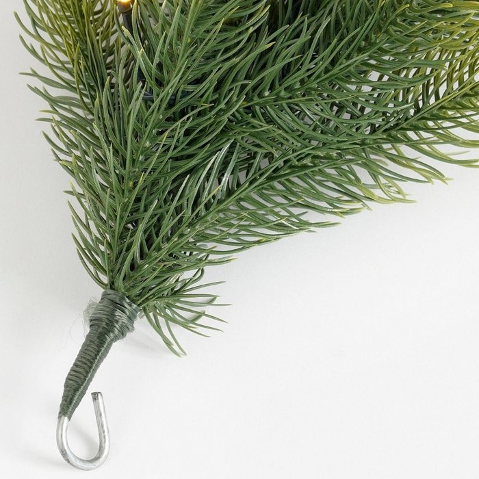 Pack Noël Nagoya Vert 240 cm – Sapin + Guirlande + Couronne