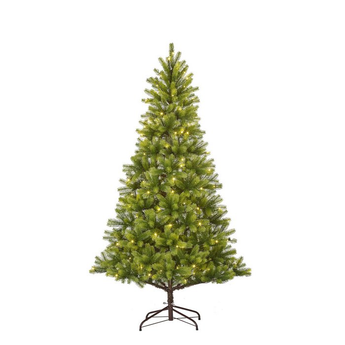 Pack Noël Nagoya Vert 240 cm – Sapin + Guirlande + Couronne