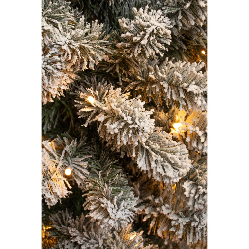 Sapin de Noël artificiel illuminé Charlton Vert 260 cm