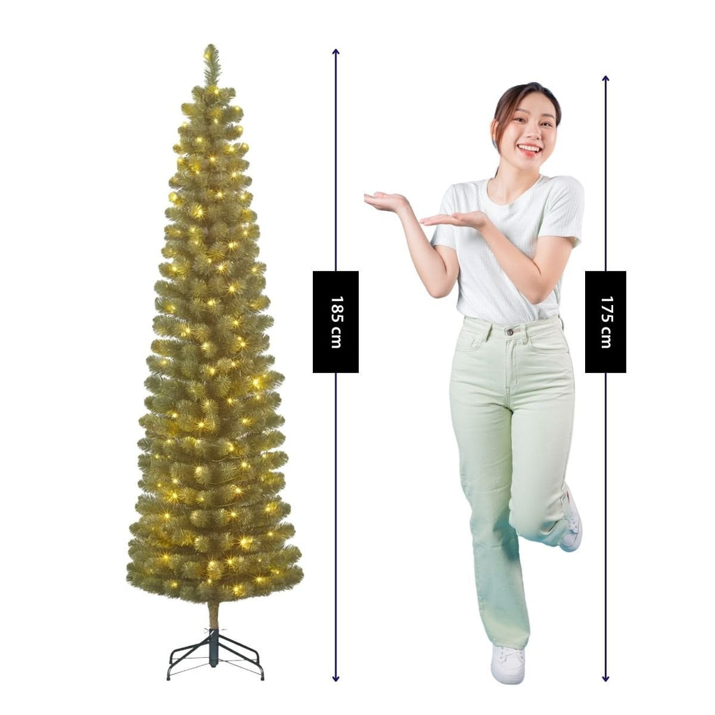 Sapin de Noël artificiel Charlton Vert 185 cm