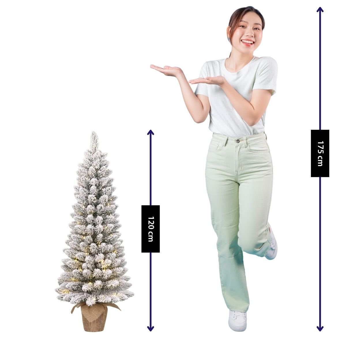 Sapin de Noël artificiel Gerlos Vert 120 cm